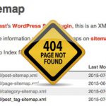 آموزش رفع خطای 404 نقشه سایت یواست